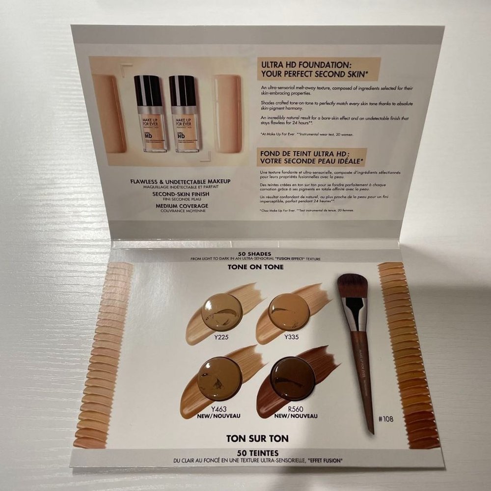 [FREE GIFT] Foundation / Concealer Samples [Many Different Brands]